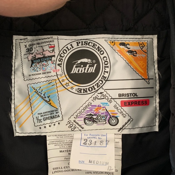 Vintage Bristol Leather Motorcycle Jacket - Picture 4 of 7